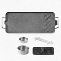 WishShopping domestically-made stone-coated wide electric grill meat-grill24453586722113