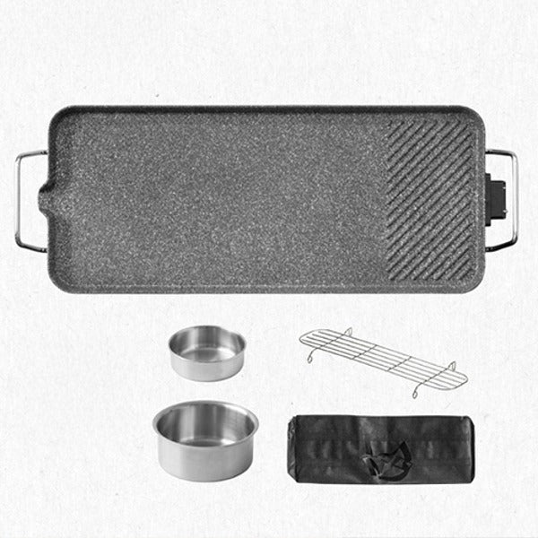 WishShopping domestically-made stone-coated wide electric grill meat-grill24453586722113