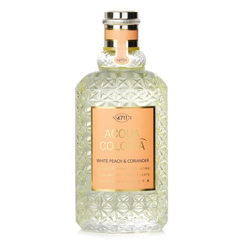4711 Acqua Colonia White Peach and Coriander Eau De Cologne Spray 170ml Duties Separate