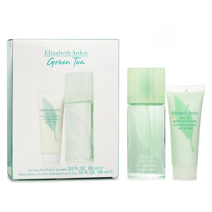 Elizabeth Arden Green Tea Coquette Perfume 100ml / Duty Separate 3.3oz + Refreshing Body Lotion 2 pr