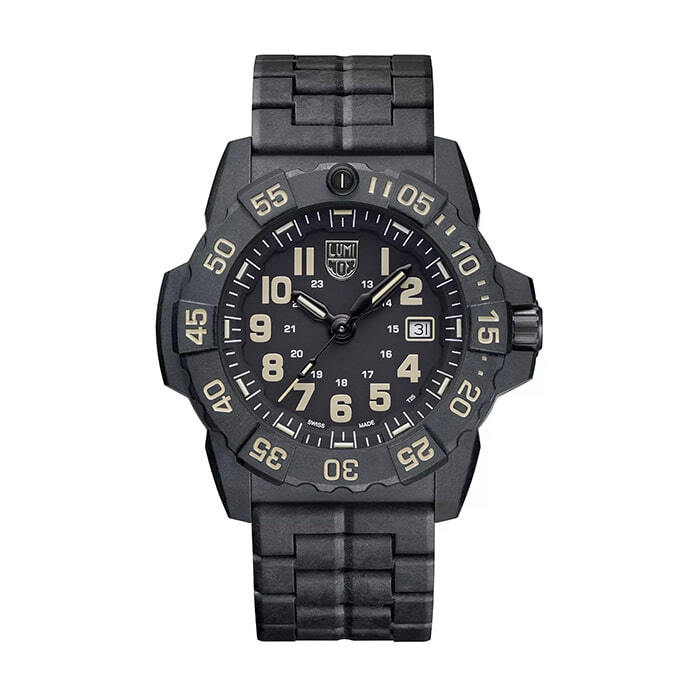Ruminox XS.3510 Navy Seal Diver Men Carbon Band Watch