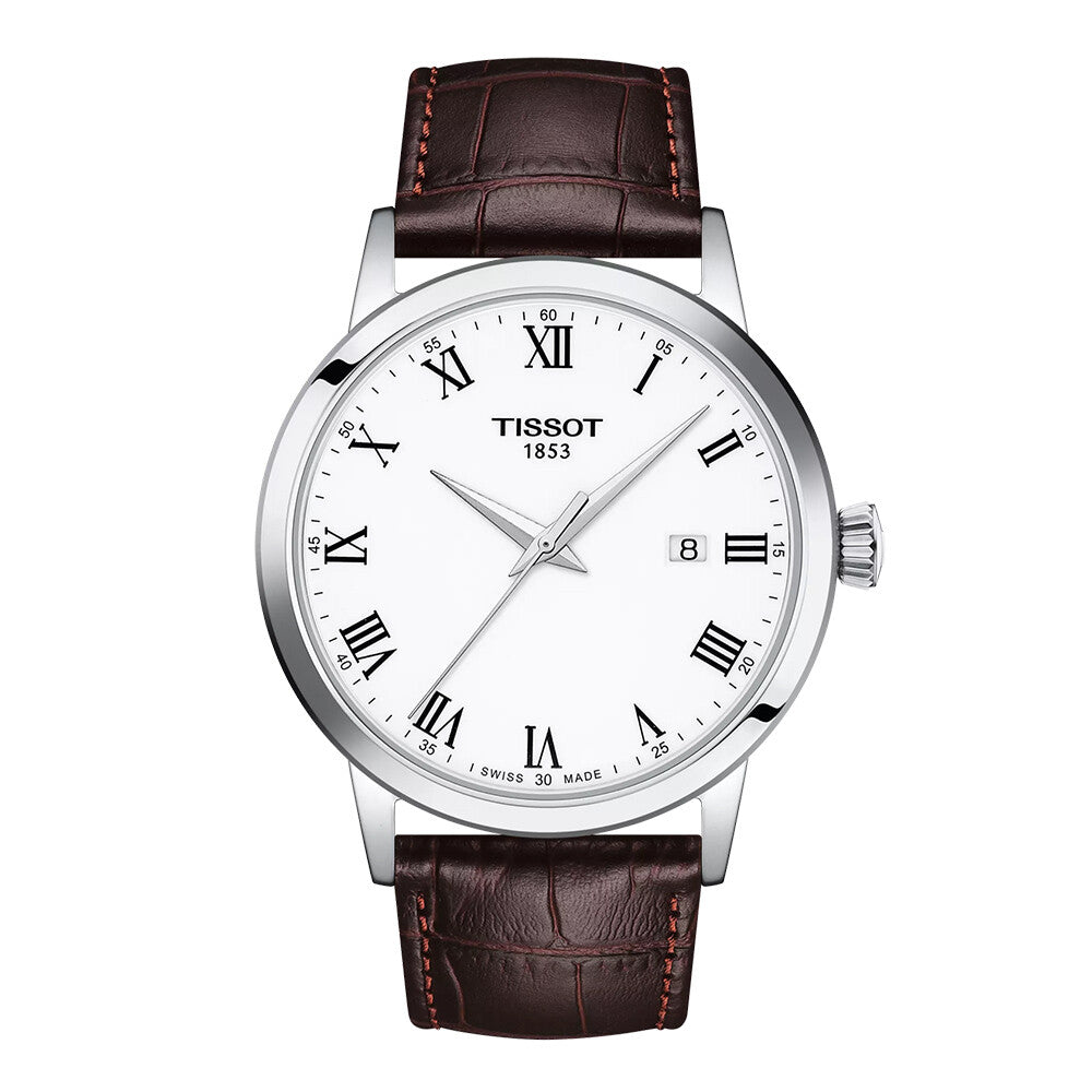 Tissot T129.410.16.013.00 Classic Dream Men's Leather Watch