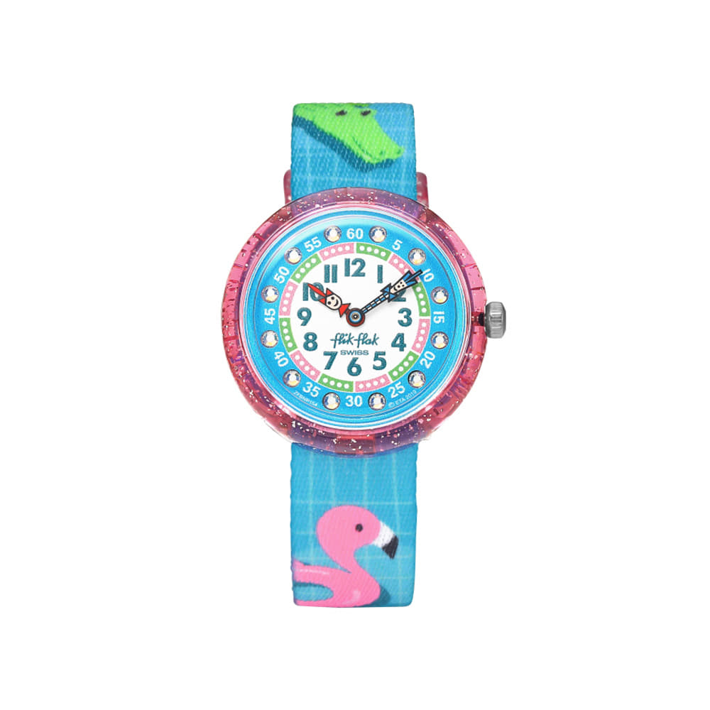 Flick Flop FBNP154 POOL IN MIAMI SPLASHTASTIC kids' watch