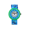 FlickFlack FBNP209 SPORT LOVERS SOCCEROZAURUS kids NATO watch
