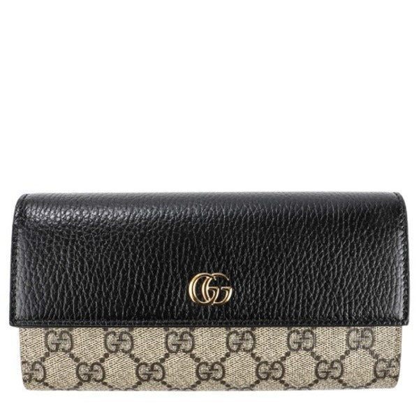 GUCCI 24FW Women GG Marmont Large Wallet (456116 17WAG 1283)
