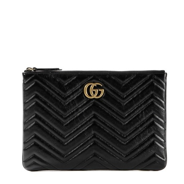 GUCCI Women's GG Marmont Clutch Bag (525541 0OLET 1000)