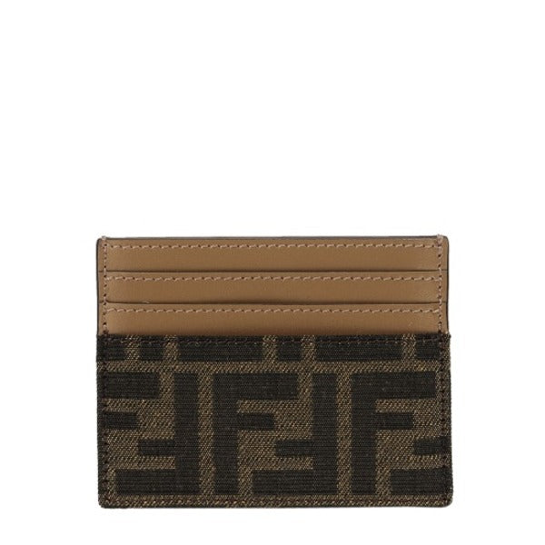 Pendi Women's Jacquard Logo Card Wallet (8M0445 A98P F0A6E)