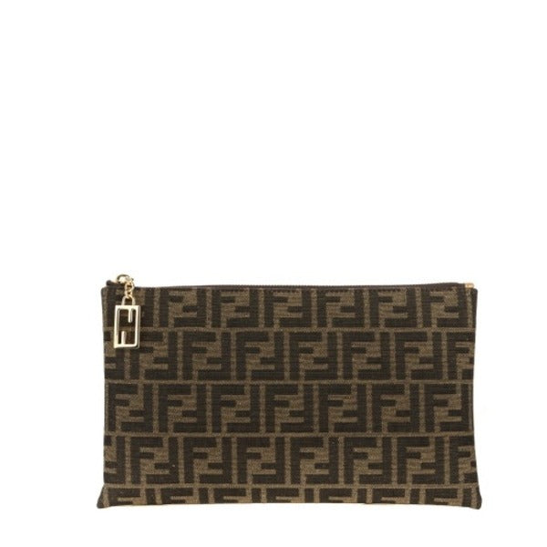 Pendi Women's Flat Baguette Clutch Bag