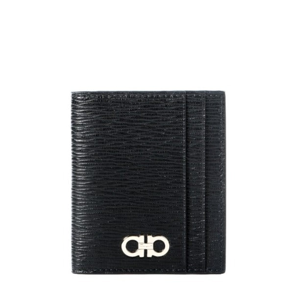 Ferragamo Men's Card Wallet (66 0371 NERO 0741376)
