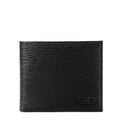 Ferragamo] Men’s Gancini half wallet (66 A065 NERO 0733323)
