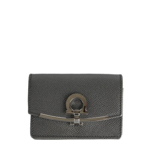 Ferragamo 24SS Women's Card Wallet (22 D198 DARK GREY 0762995)