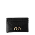 Ferragamo 24FW Women's Double Gancini Card Wallet (22 0007 NERO 0742164)