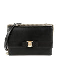 Ferragamo] Women’s New Vara Cross Bag (21 I284 NERO 0733460)