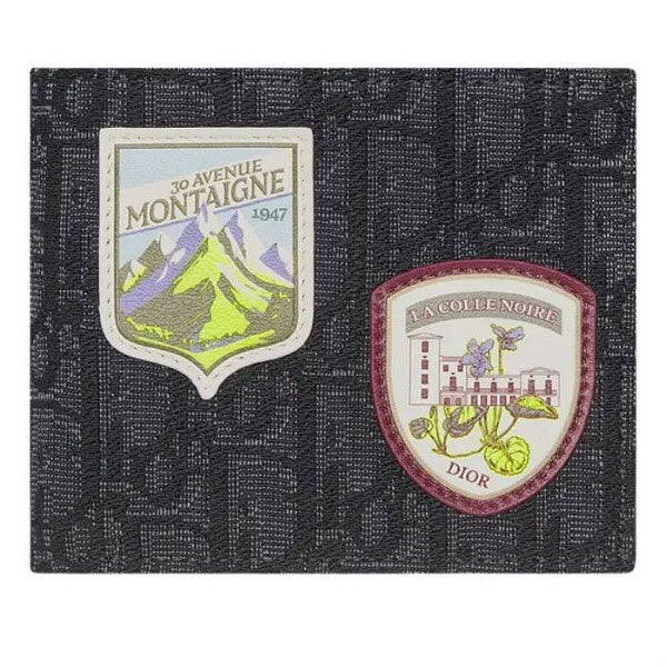 Dior Multi Color Mountain Patch Mini Wallet 2ESBH027DJPH953