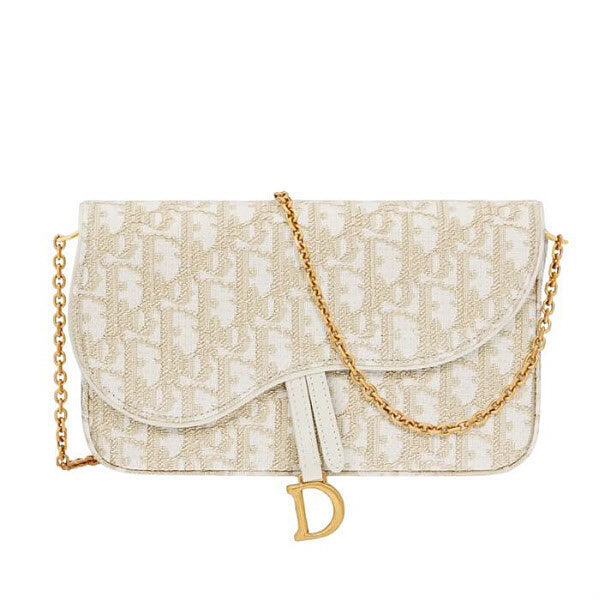 Dior Saddle Medium Chain Purse S5907CQDLM01E