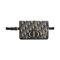 Dior 30 MONTAIGNE Two-in-One Purse Blue S2086UT