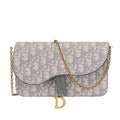 Dior Saddle Medium Chain Purse S5907CTZQM932