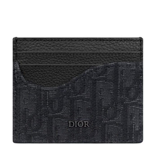 Dior New Leather Men's Card Wallet 2ADCH164YKSH03E