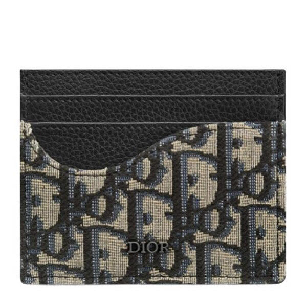Dior New Leather Men's Card Wallet 2ADCH164YKSH05E