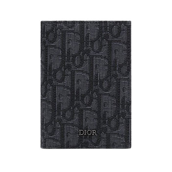 Dior Oblique Jacquard 2 Compartment Card Wallet 2ESCH138YSE H03E