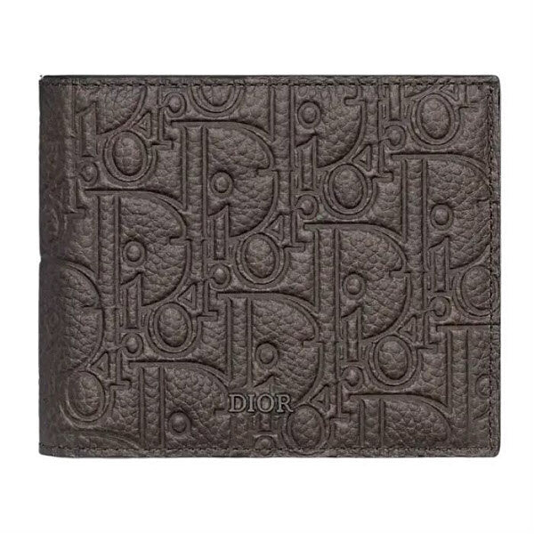 Dior wallet Brown Gravity Vintage Leather 2ESBC027KLFH727
