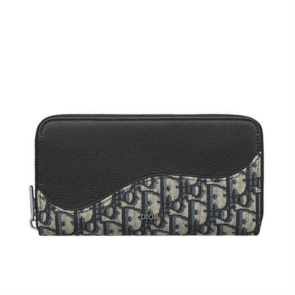 Dior Saddle Zipper Long Wallet 2ADBC315YKSH05E