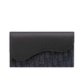 Dior Saddle Long Wallet 2ADBC321YKSH03E