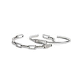 Dior Link Bangle Set B3369HOMMTD000