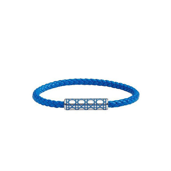 Dior Cannage Woven Leather Bracelet B3384HOMLED014
