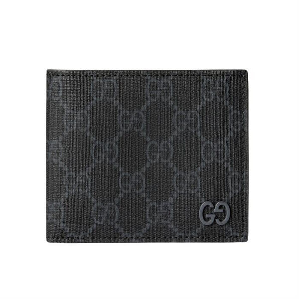 Gucci Gray GG Interior Lined Wallet 768243 FACQC 1048