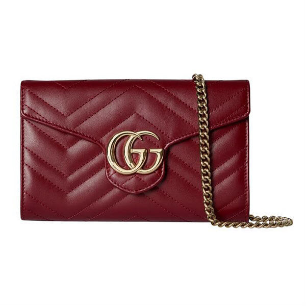 Gucci GG Marmont Chain Wallet 837745 AAET8 6207