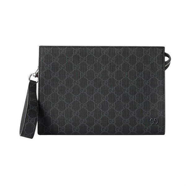 Gucci Gray Trimming Small Pouch 768255 FACQC 1048