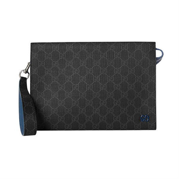 Gucci Blue Trimming Small Pouch 768255 FACQC 1052
