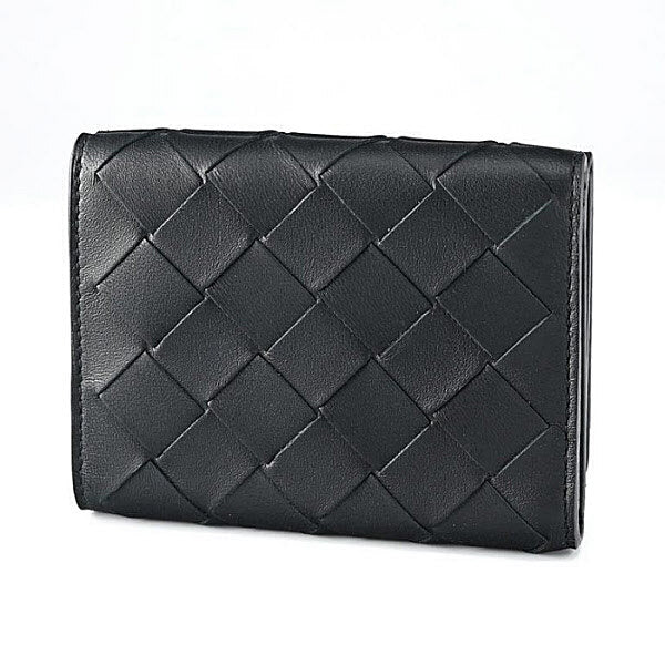 Bottega Veneta Intreccio Three-compartment Foldover Wallet 609285 V3UH1 8803