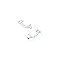 Tiffany & Co Tiffany T Smile Earring White Gold 36667303