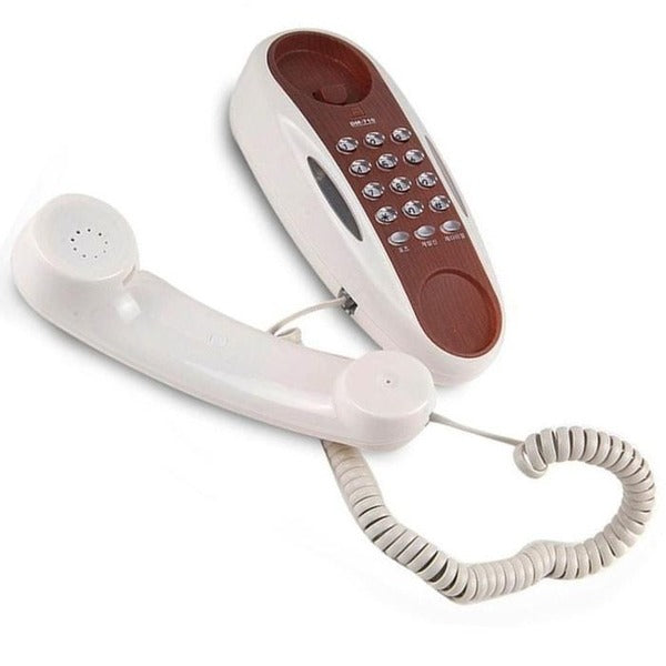 KATYAlphaShop [Lungs]Intercom Compatible Caller Lamp Wired Phone DP710