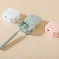KatyAlphaShop [Lungs] toothbrush smile portable toothbrush holder brush Ji