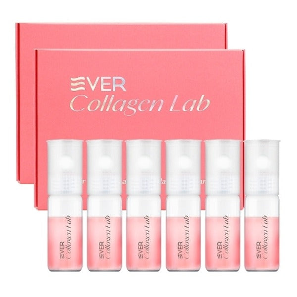 Neutri Evercollagen Lab Real Freeze-Dried Collagen Booster Shot Ampule + Capsules 3 bottles X 2 4610