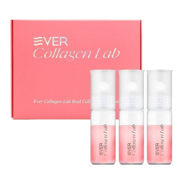 Nutri Evercollagen Lab Real Freeze-Dried Collagen Booster Shot Ampoule+Capsule 3 bottles