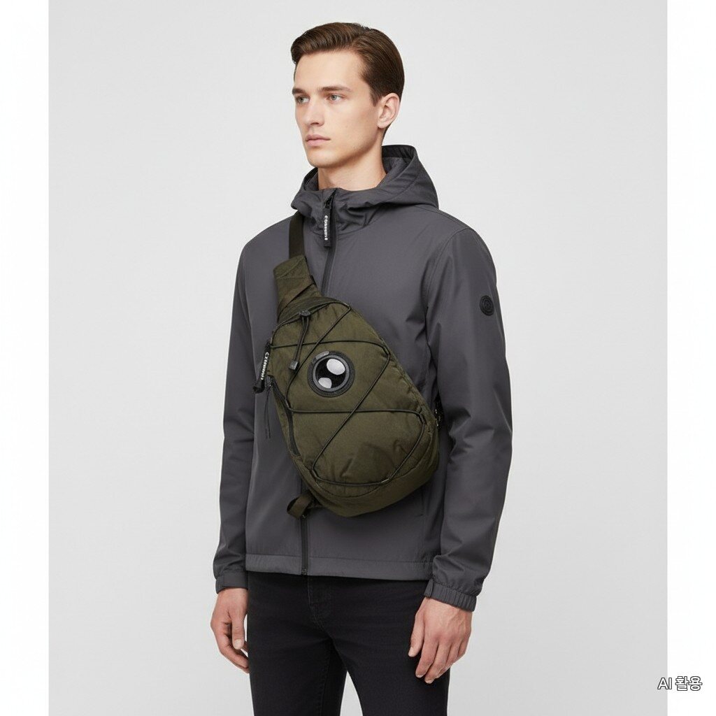 CP Company Pasela Men B Lens Cross Body Bag Ka