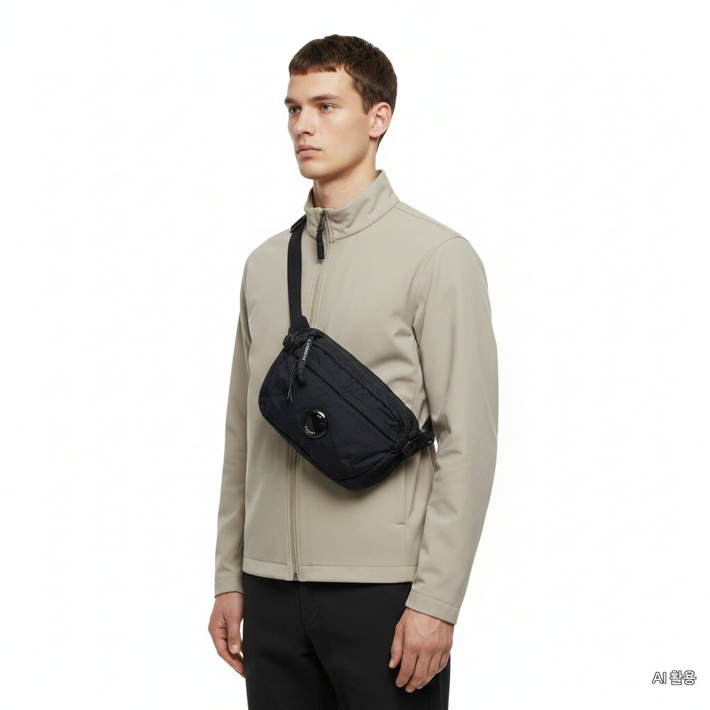 CP Company Facedera 26SS Lens Patch Slingback RCCMAC734A