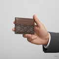 Gucci 26SS GG Emblem Card Case 850187 AAFXC 27
