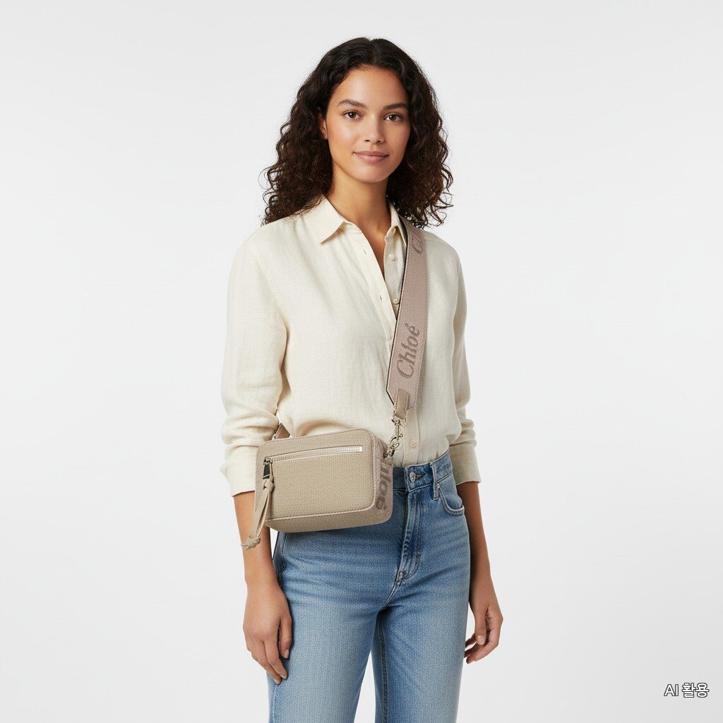 Chloé Woody Crossbody Bag CHC23AS432L13 26Y