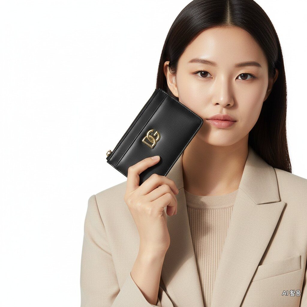 Dolce & Gabbana Passera SS25 Women's DG Logo Zipper Card Holder