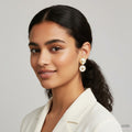 Dior Pasera Women's Tribal Earrings Gold