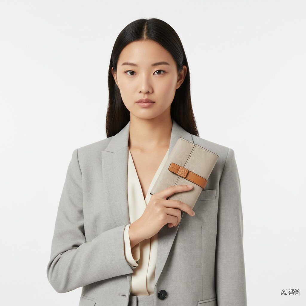Roewe Passera SS25 Women's Small Vertical Wallet C