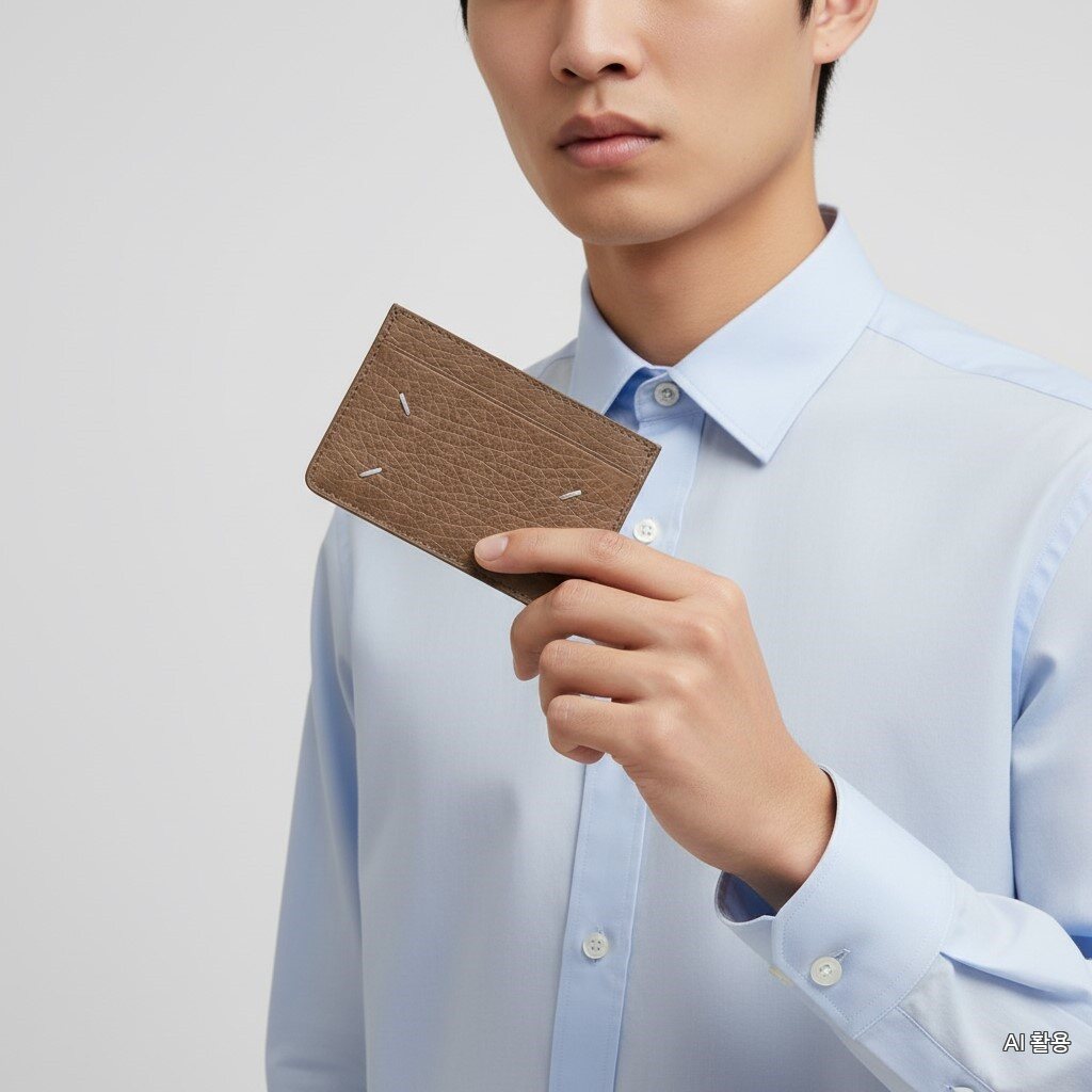 Maison Margiela Passera Unisex Stitch Logo Cardholder SA1