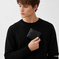 Maison Margiela Passerella Common Stitch Black Wallet S56UI01
