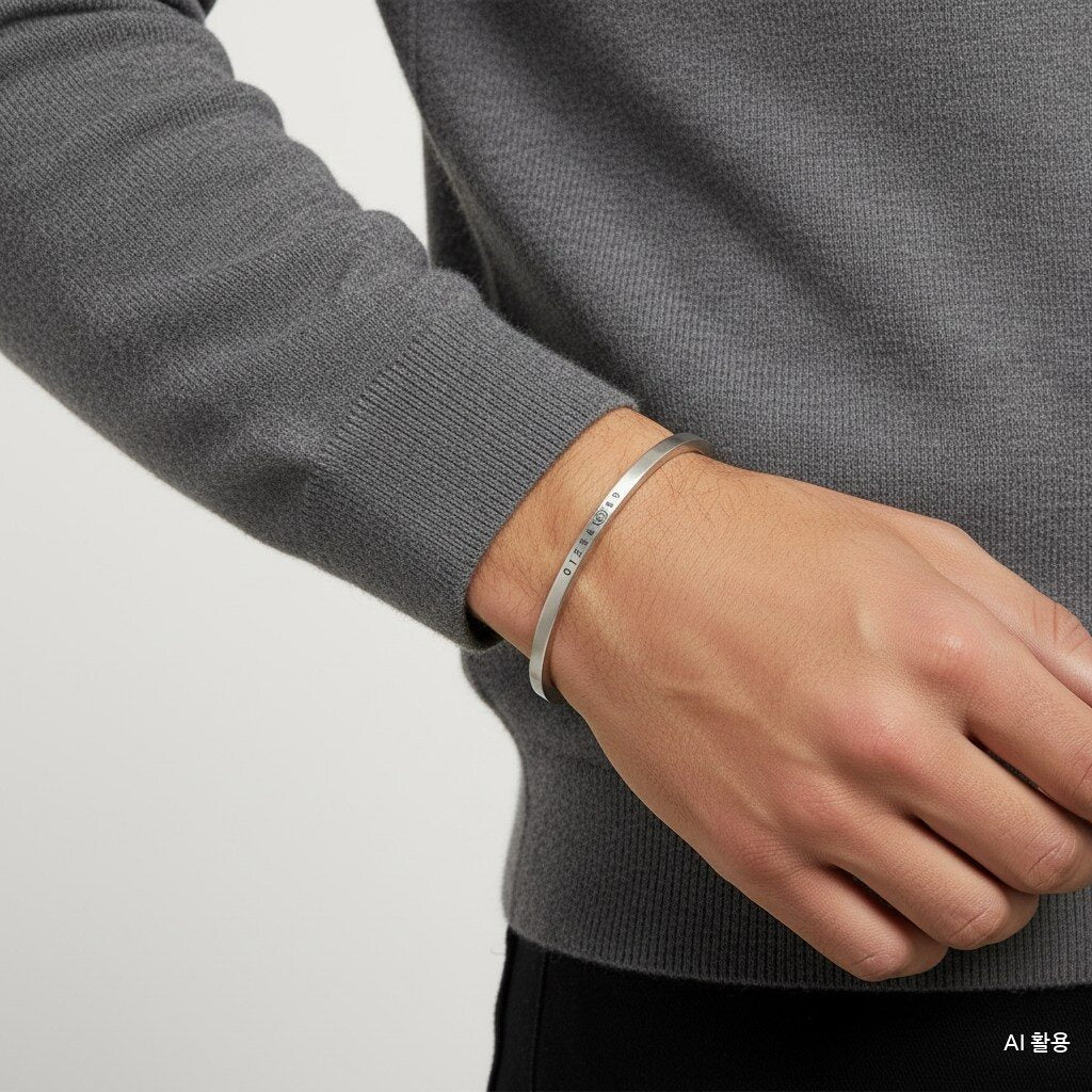 Maison Margiela Passera26SS numbering logo bracelet real