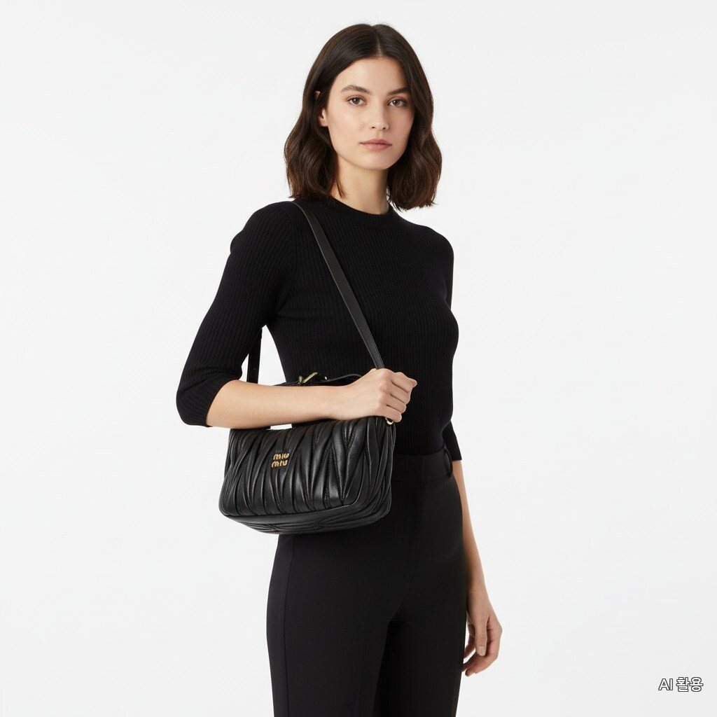 Miu Miu Passera 5BP100 AN88 F0002 Matelassé Mini